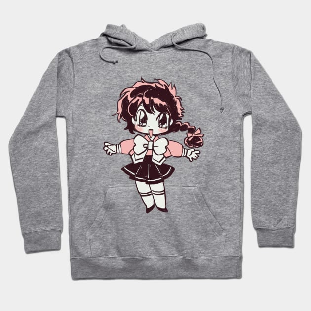 I draw chibi Hikaru Shidou / magic knight rayearth Hoodie by mudwizard